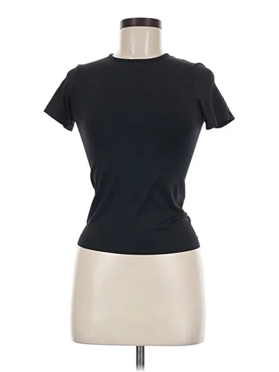 Pre-owned Yogalicious Short Sleeve T-shirt In Black