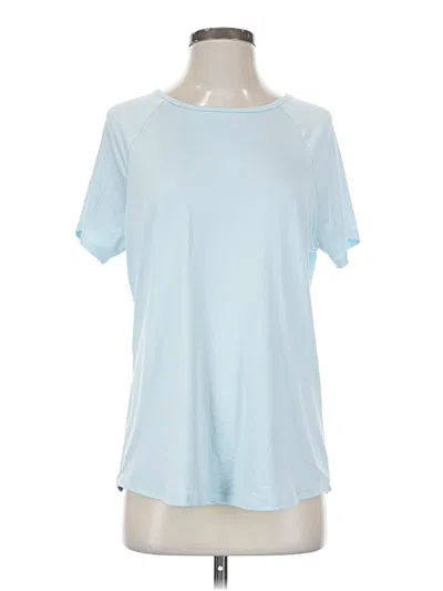 Pre-owned Yogalicious Short Sleeve T-shirt In Blue