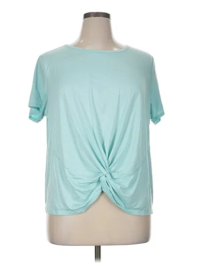 Pre-owned Yogalicious Short Sleeve T-shirt In Blue
