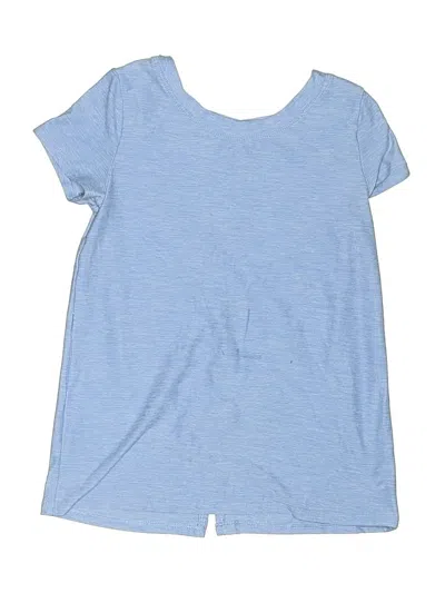 Pre-owned Yogalicious Kids' Short Sleeve T-shirt In Blue