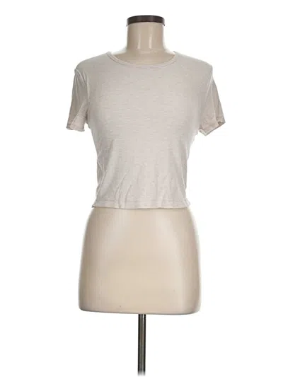 Pre-owned Yogalicious Short Sleeve T-shirt In Brown