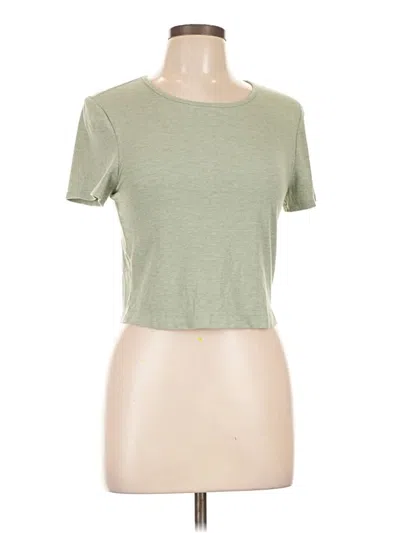 Pre-owned Yogalicious Short Sleeve T-shirt In Green