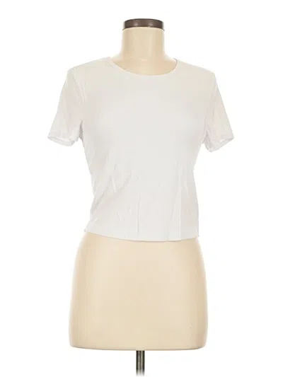 Pre-owned Yogalicious Short Sleeve T-shirt In Ivory