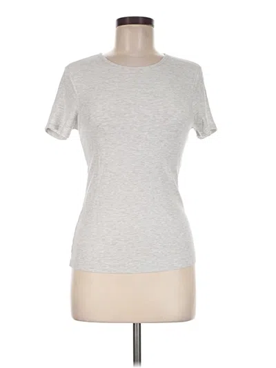 Pre-owned Yogalicious Short Sleeve T-shirt In Silver