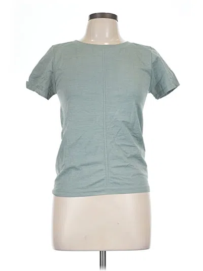 Pre-owned Yogalicious Short Sleeve T-shirt In Teal