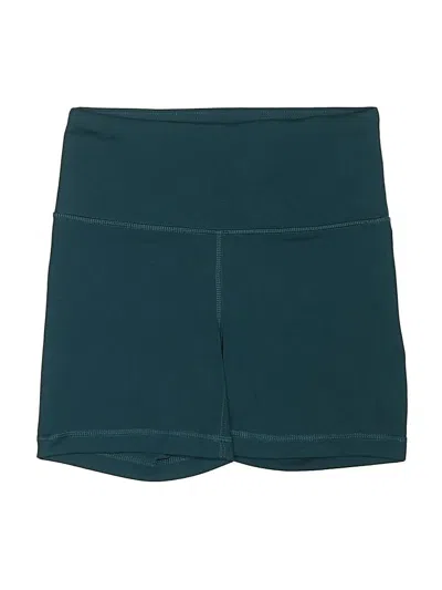 Pre-owned Yogalicious Shorts In Teal
