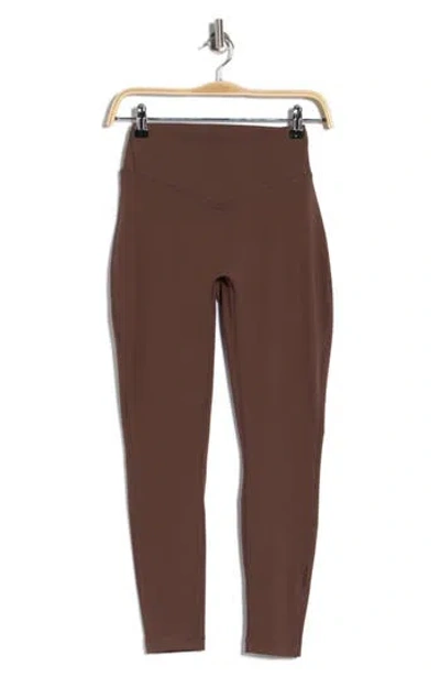 Yogalicious Skn High Waist Leggings In Brown