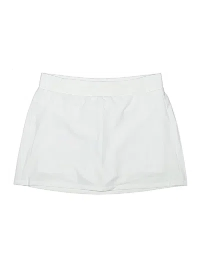Pre-owned Yogalicious Skort In White