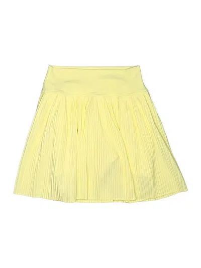 Pre-owned Yogalicious Skort In Yellow