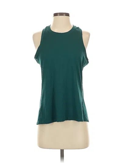 Pre-owned Yogalicious Sleeveless T-shirt In Blue