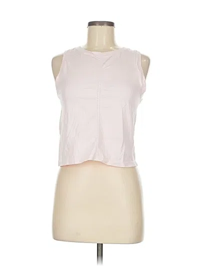 Pre-owned Yogalicious Sleeveless T-shirt In Pink