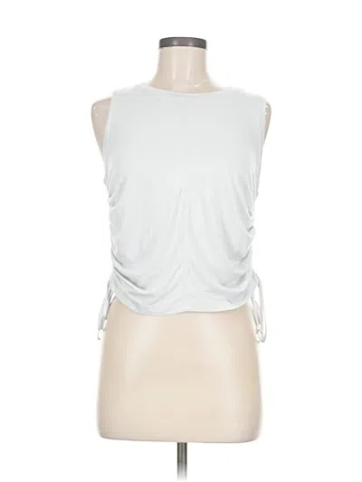 Pre-owned Yogalicious Sleeveless T-shirt In Silver