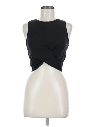 Pre-owned Yogalicious Sleeveless T-shirt In Black