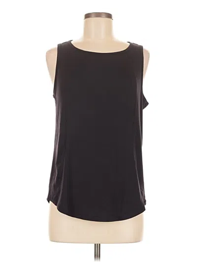 Pre-owned Yogalicious Sleeveless T-shirt In Black