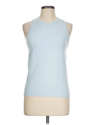 Pre-owned Yogalicious Sleeveless T-shirt In Blue