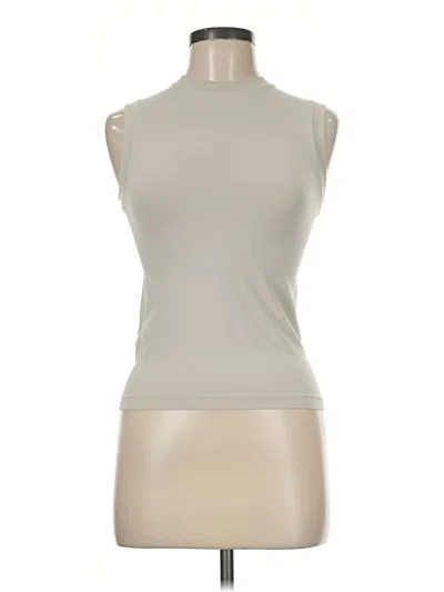 Pre-owned Yogalicious Sleeveless T-shirt In Gray
