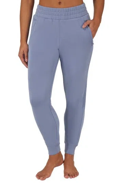 Yogalicious Softlite District Sandwashed Joggers In Blue