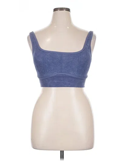 Pre-owned Yogalicious Sports Bra In Blue