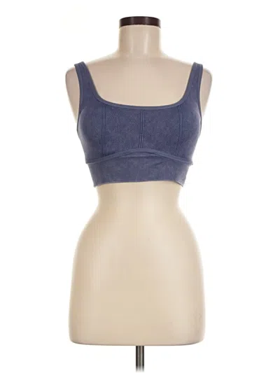 Pre-owned Yogalicious Sports Bra In Blue