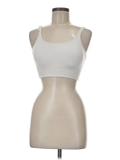 Pre-owned Yogalicious Sports Bra In White