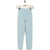 Yogalicious Stonewash Seamless Dream Vibes Leggings In Blue