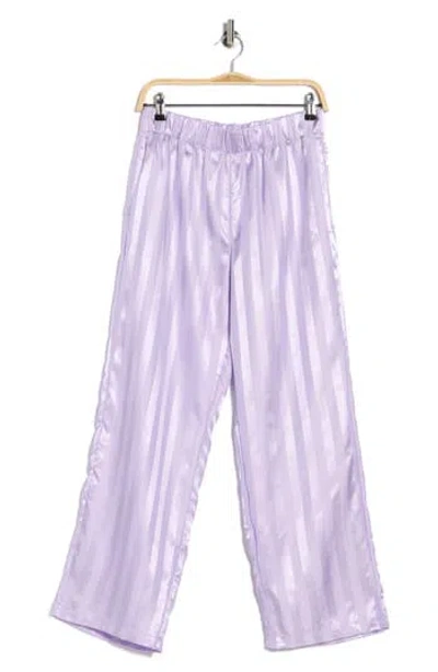Yogalicious Straight Leg Lounge Pants In Purple