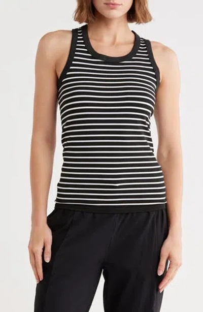 Yogalicious Stripe Tank In Multi