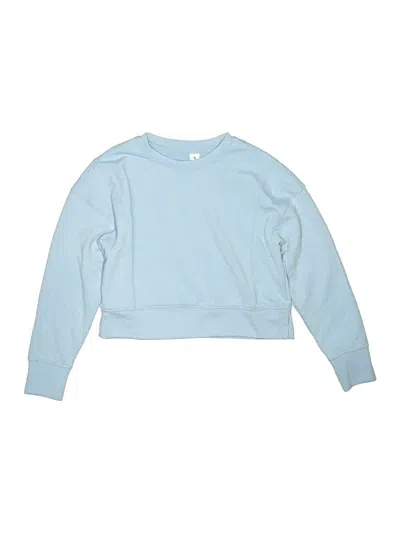 Pre-owned Yogalicious Kids' Sweatshirt In Blue