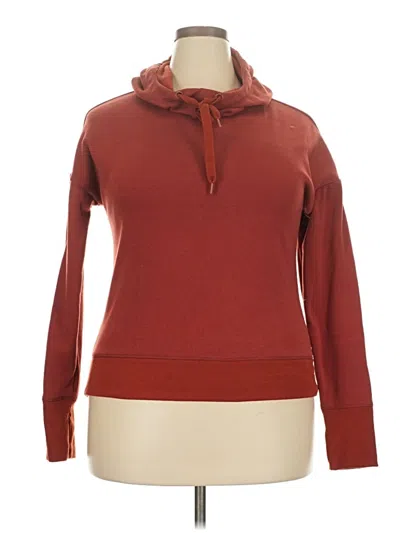 Pre-owned Yogalicious Sweatshirt In Burgundy