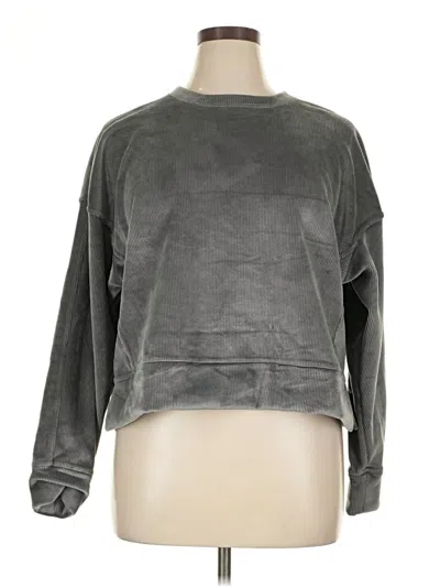 Pre-owned Yogalicious Sweatshirt In Gray