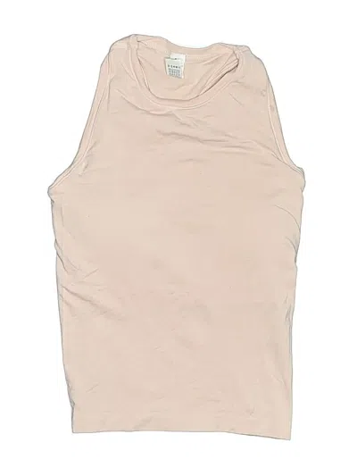 Pre-owned Yogalicious Swimsuit Top Tan Swimwear