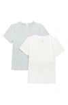 Yogalicious Tara Heavenly 2-pack Rib T-shirts In White