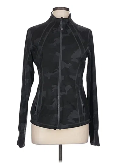 Pre-owned Yogalicious Track Jacket In Black
