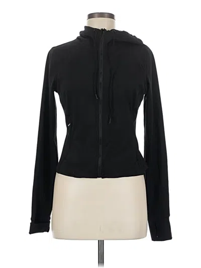Pre-owned Yogalicious Track Jacket In Black