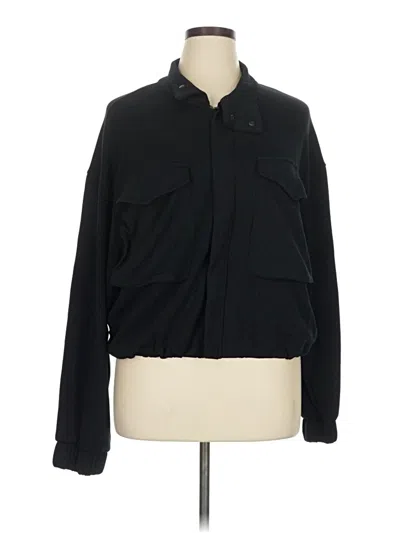 Pre-owned Yogalicious Track Jacket In Black