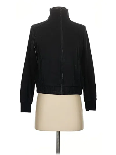 Pre-owned Yogalicious Track Jacket In Black