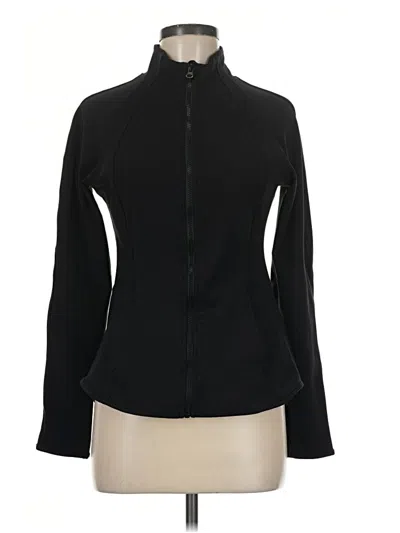 Pre-owned Yogalicious Track Jacket In Black