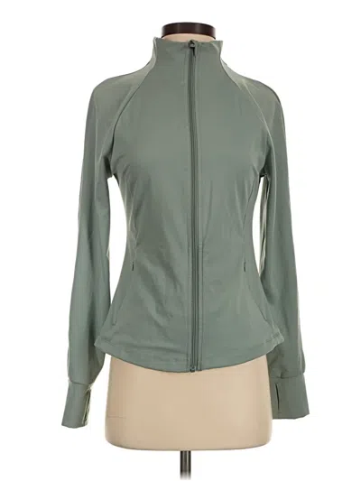 Pre-owned Yogalicious Track Jacket In Green