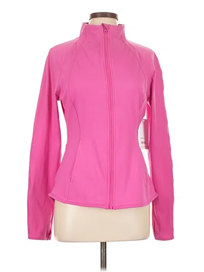 Yogalicious Track Jacket In Pink