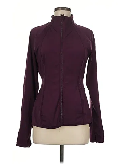Pre-owned Yogalicious Track Jacket In Purple