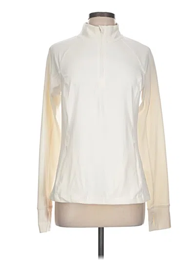 Pre-owned Yogalicious Track Jacket In White
