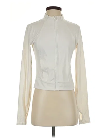 Pre-owned Yogalicious Track Jacket In White