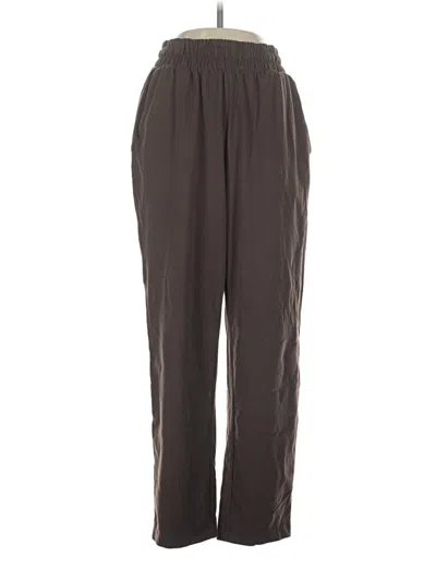 Pre-owned Yogalicious Track Pants In Brown