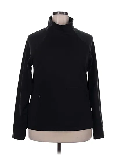 Pre-owned Yogalicious Turtleneck Sweater In Black
