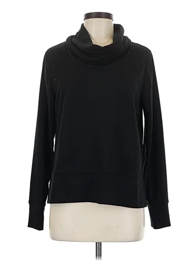 Pre-owned Yogalicious Turtleneck Sweater In Black