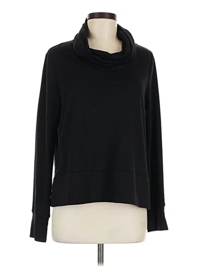 Pre-owned Yogalicious Turtleneck Sweater In Black