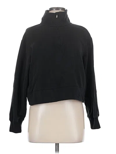 Pre-owned Yogalicious Turtleneck Sweater In Black