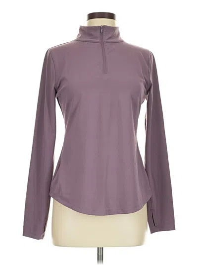 Pre-owned Yogalicious Turtleneck Sweater In Purple