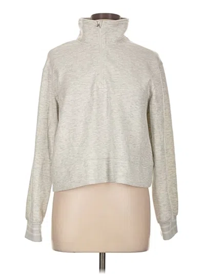 Pre-owned Yogalicious Turtleneck Sweater In Silver