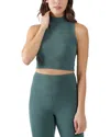 Yogalicious Waffle Tank In Blue